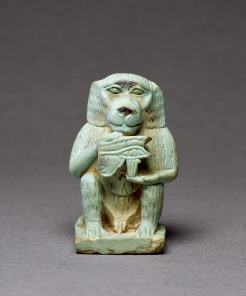 Egyptian_-_Thoth-Baboon_-_Walters_4815